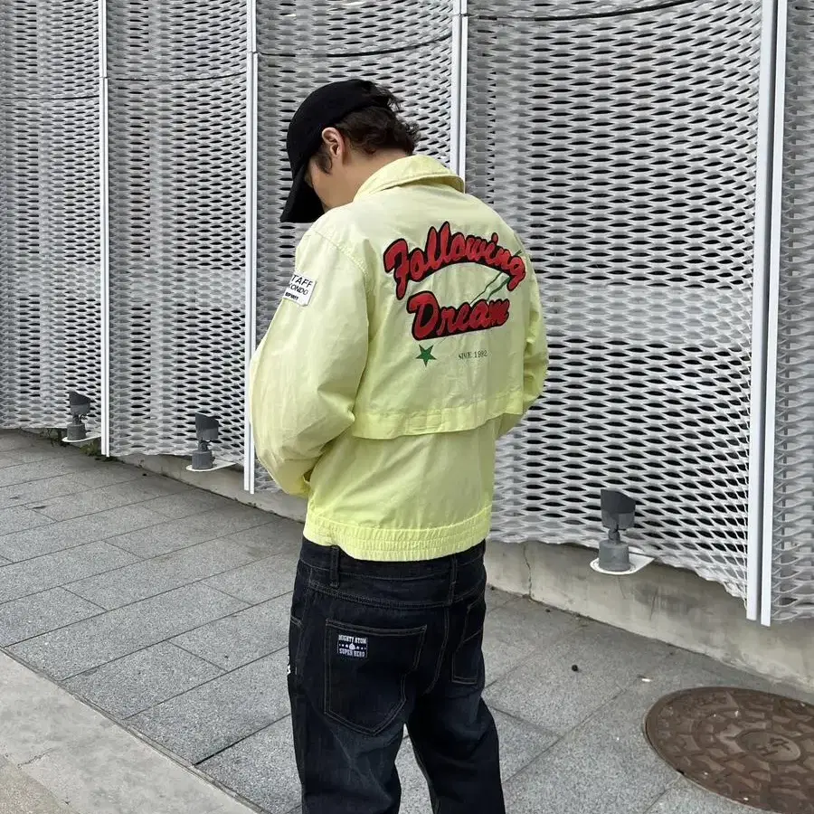 vintage yamaha motor cycle staff jacket