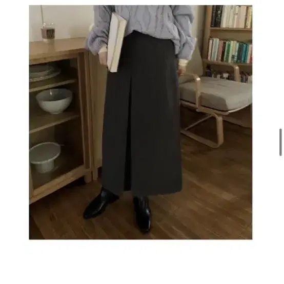 어리틀빗 muffin wool skirt