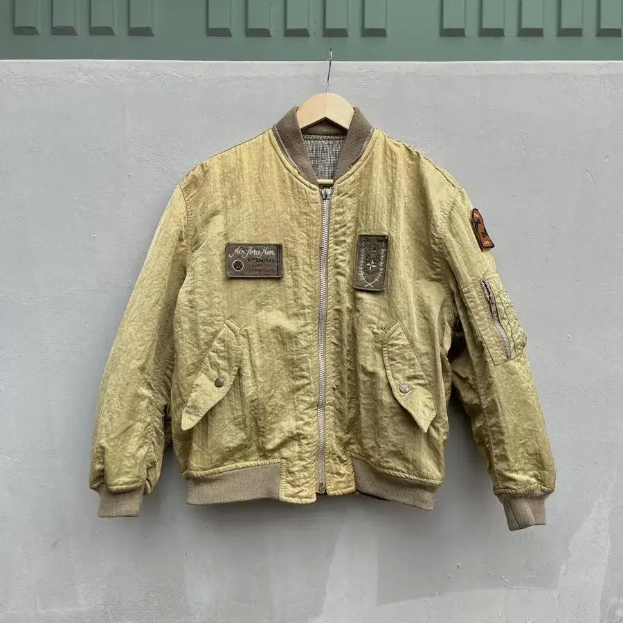 1980s east boy millitary flight jacket