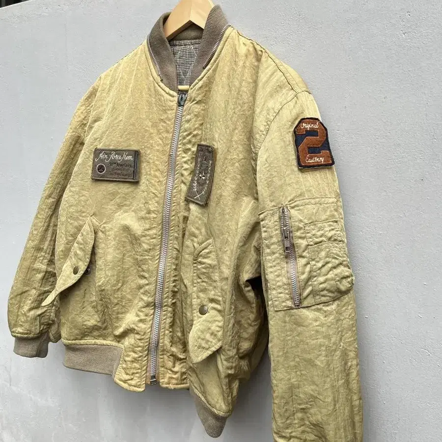 1980s east boy millitary flight jacket