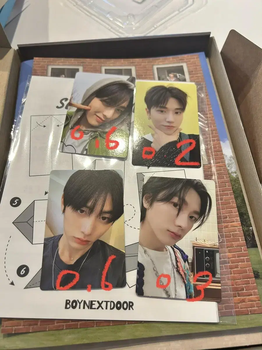 boynextdoor boynextdoor album photocard wts