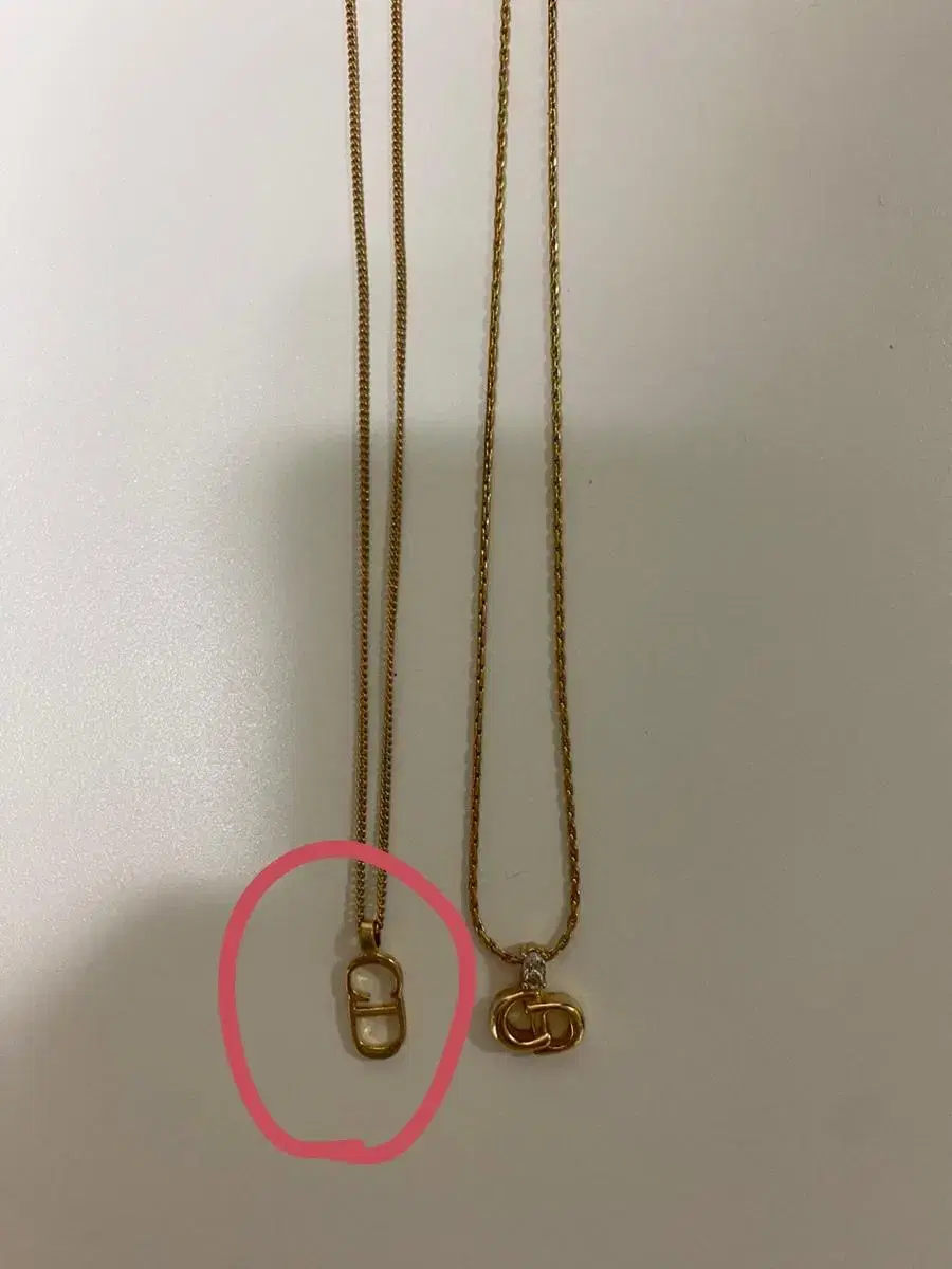 Dior necklace