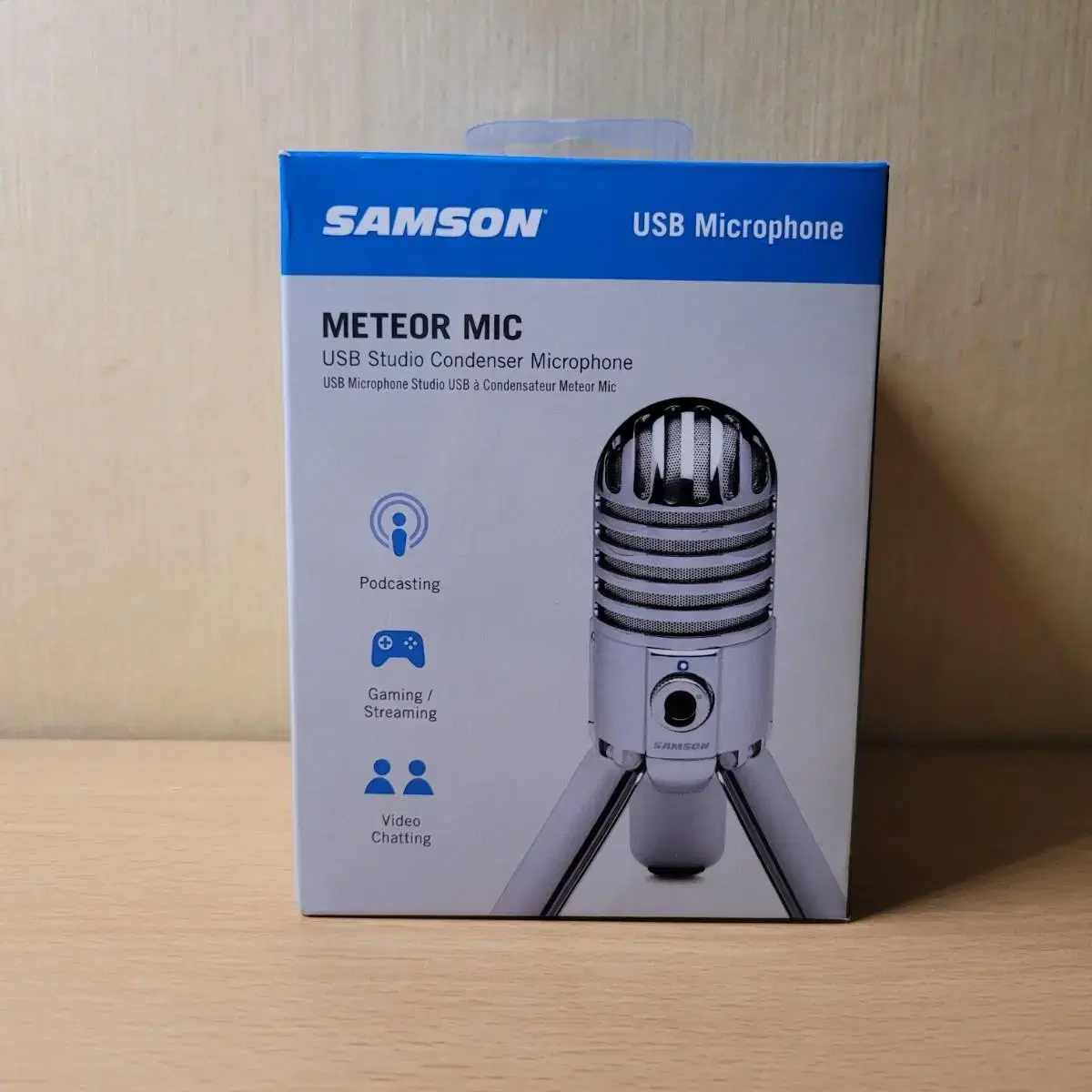 삼손 메테오 미티어 usb 콘덴서 마이크 samson meteor mic