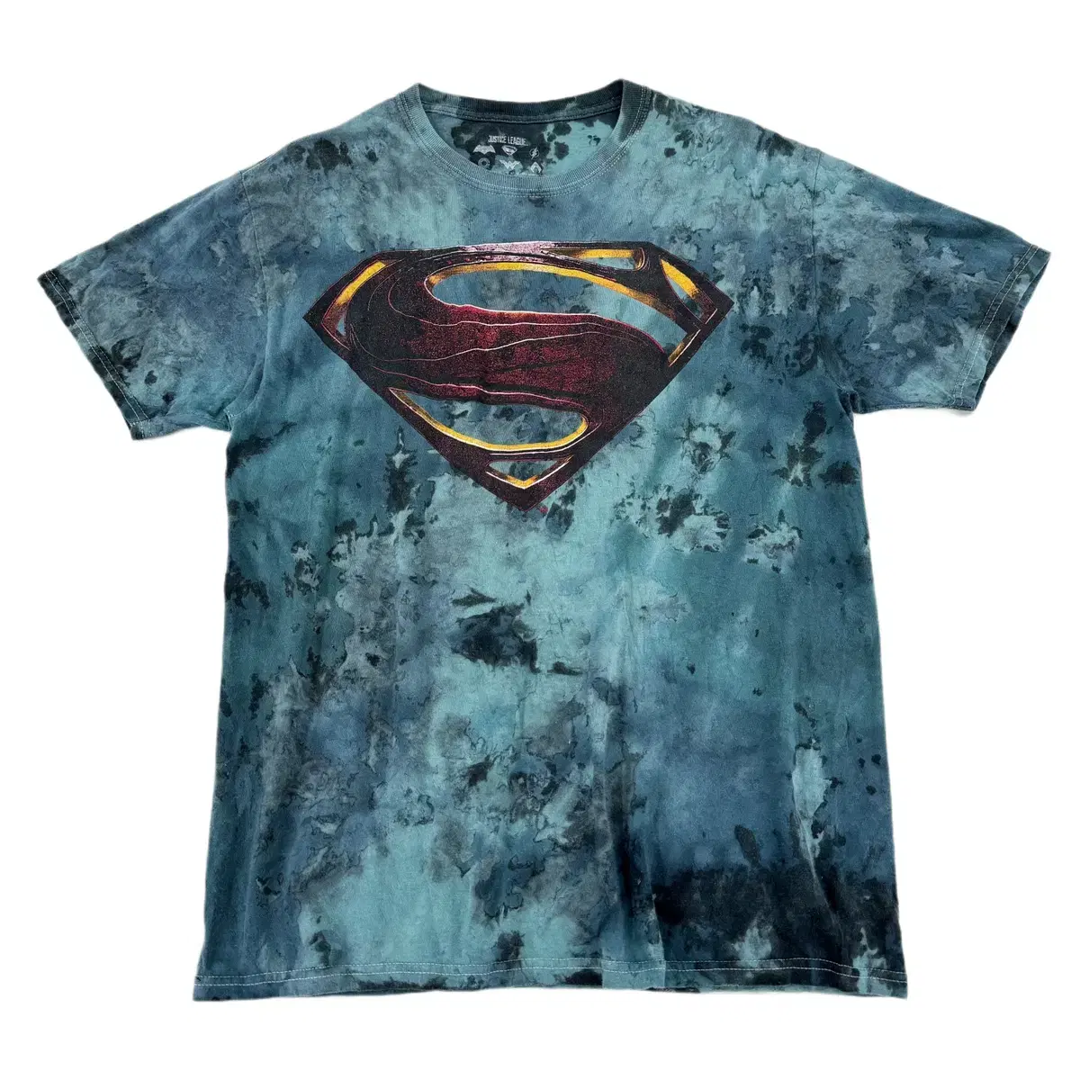 [M] Justice League Superman Official Tie-Dye T-Shirt