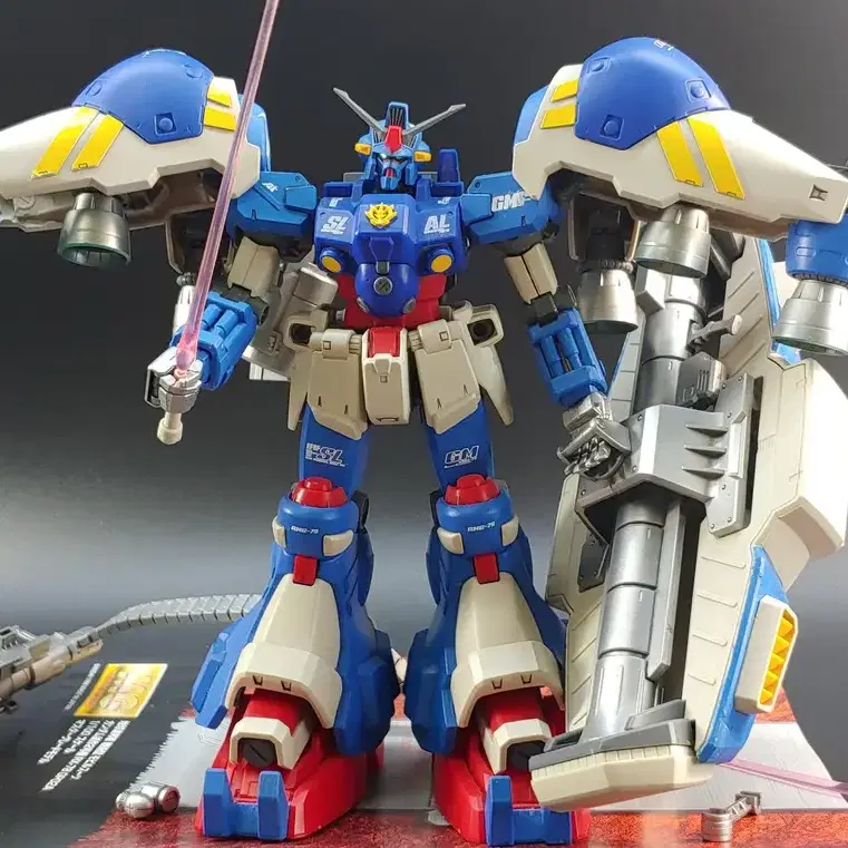 MG GP02 사이살리스 도색 개수 무광마감 반다이 건담 건프라 프라모델