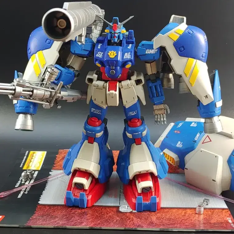 MG GP02 사이살리스 도색 개수 무광마감 반다이 건담 건프라 프라모델