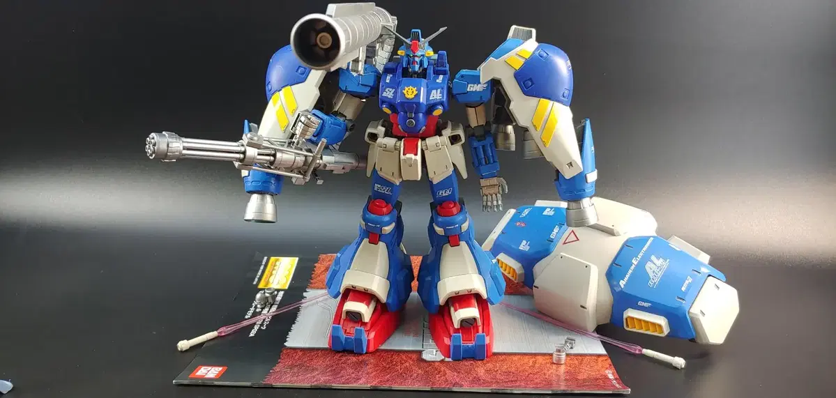 MG GP02 사이살리스 도색 개수 무광마감 반다이 건담 건프라 프라모델