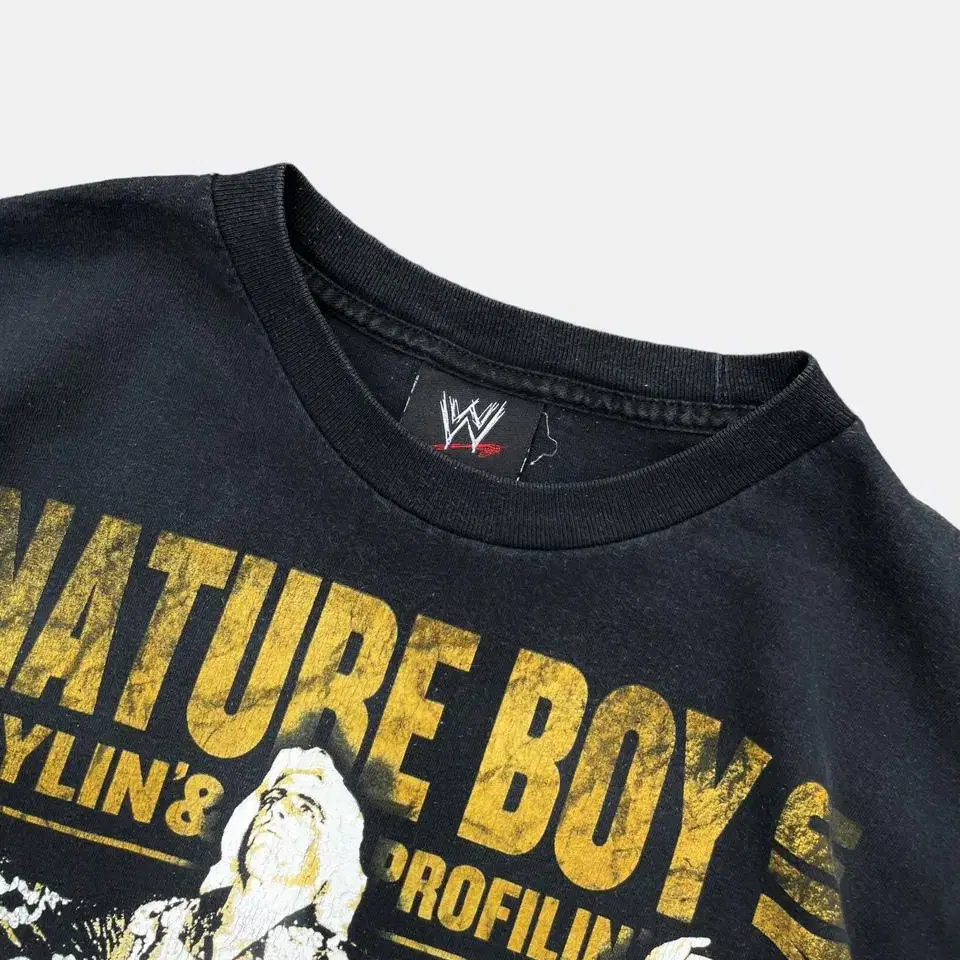 vintage wwe nature boy t shirts