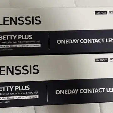 렌시스 베티플러스 -4.00 새상품 2팩 | 브랜드 중고거래 플랫폼, 번개장터