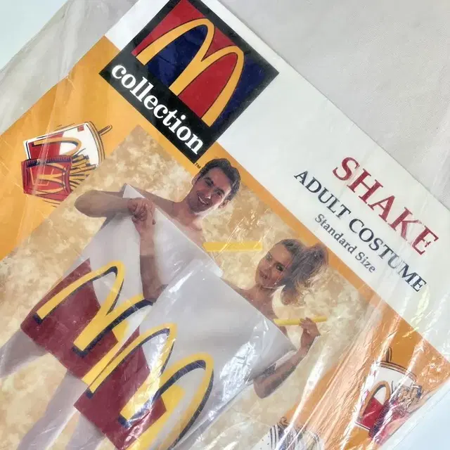 Vintage 90s MacDonald shake costume