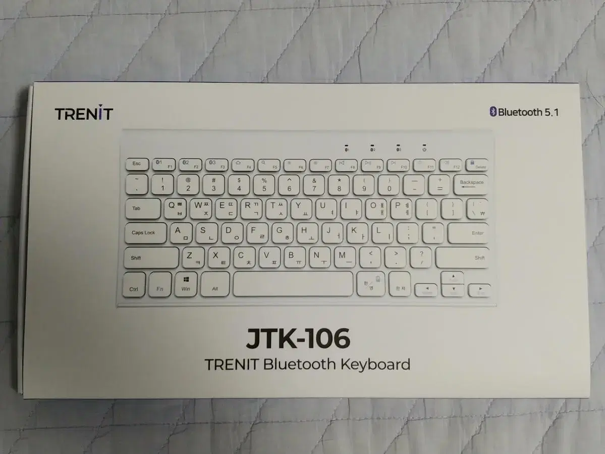 트렌잇 jtk-106 블루투스 키보드 14,000원