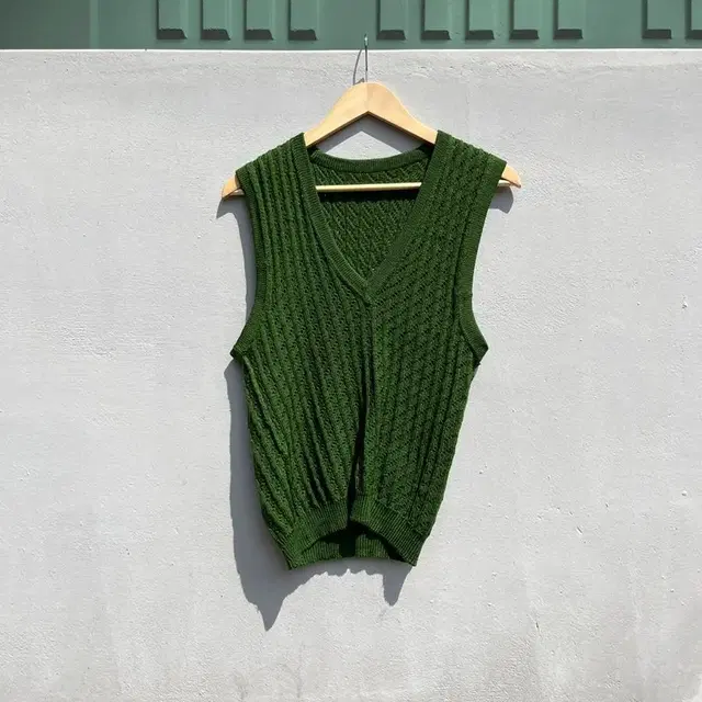 vintage handmade knit vest