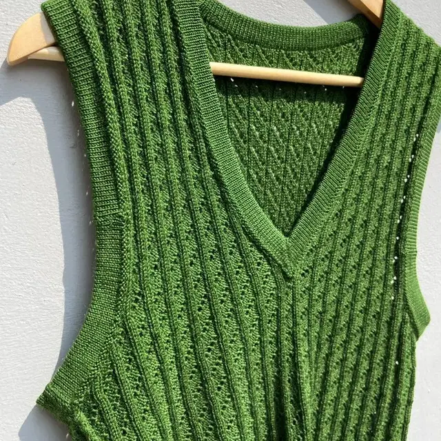 vintage handmade knit vest