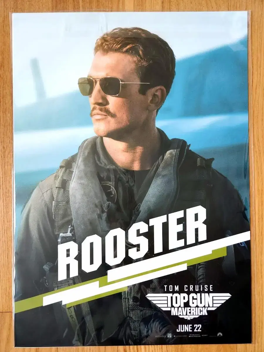 CGV Top Gun Maverick 4DX Rooster & Coyote 2-in-1 Poster