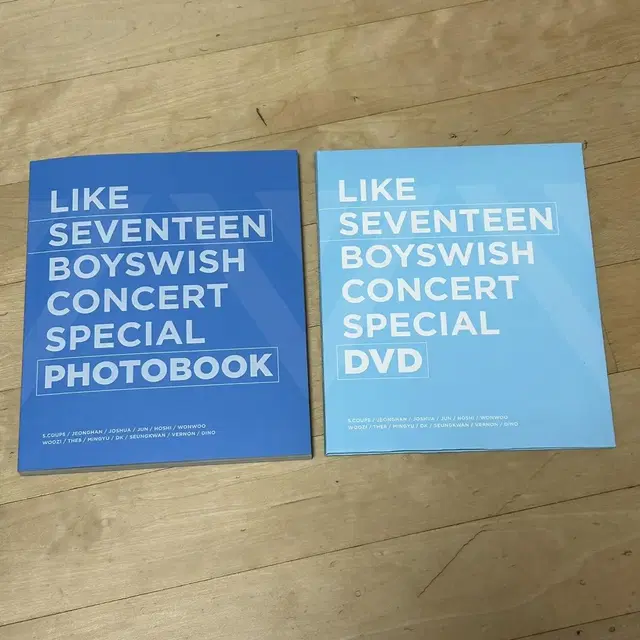 세븐틴 2015 콘서트 스페셜 dvd 포토북  양도