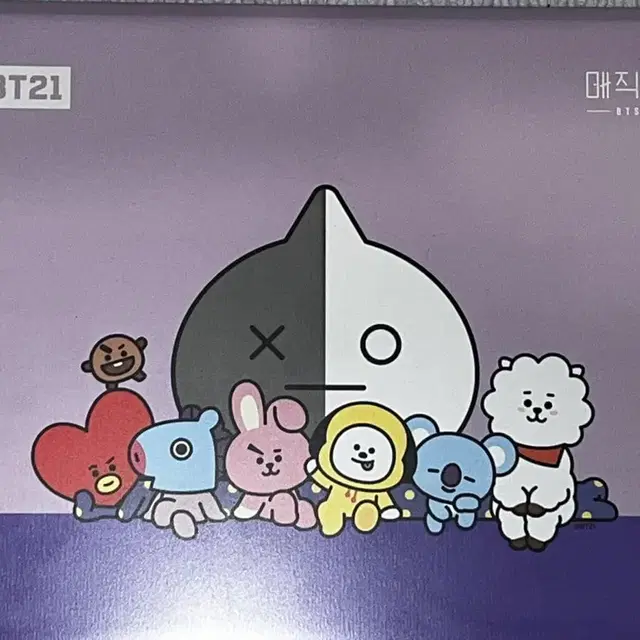 매직샵 BT21 카드/여권케이스