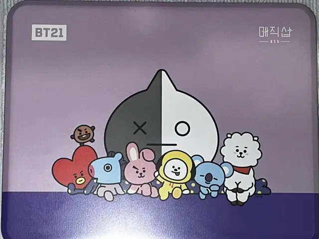 매직샵 BT21 카드/여권케이스