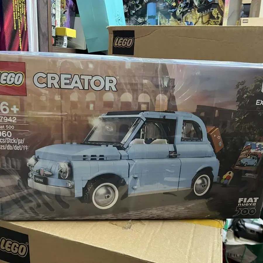 레고 피아트 500 블루 77942 Lego Fiat 500 Blue