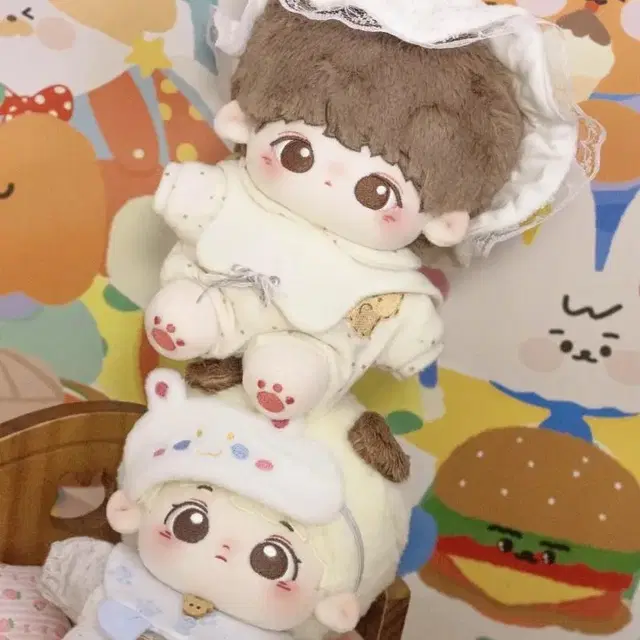 20cm  무속성 솜인형 판매 (2가지 세트)