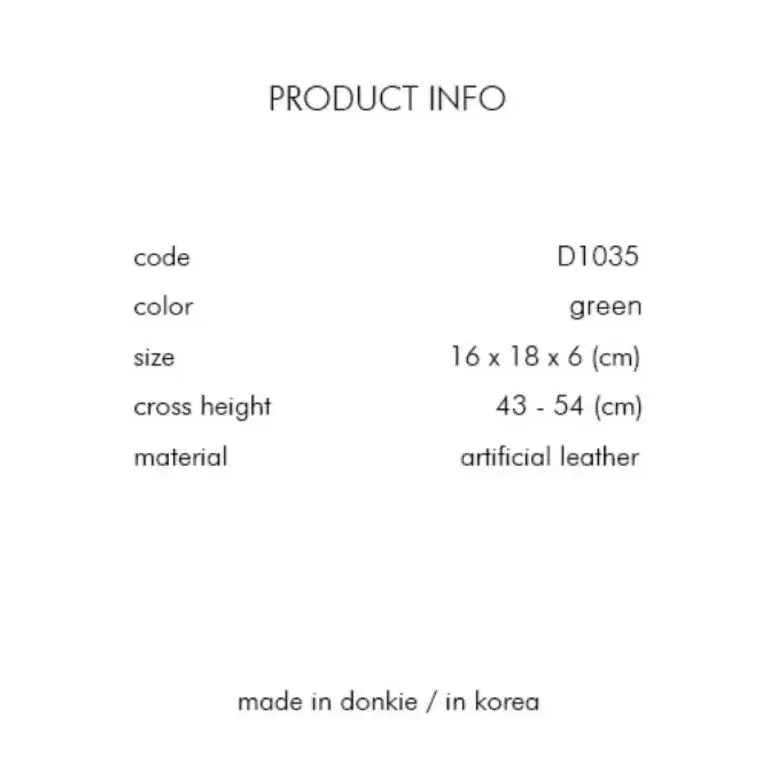 [60% 할인]무신사 입점 DONKIE 아네모네 여성 크로스백_한번 착용