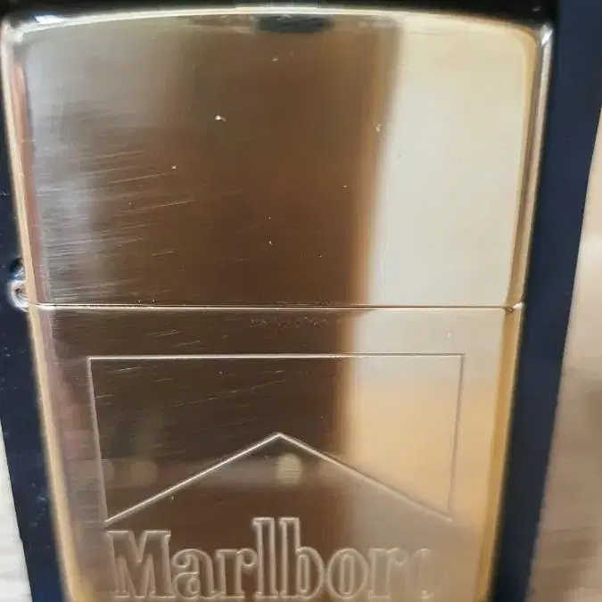 1999년산 초 Rare 솔리드 브라스 말보로 Zippo 지포