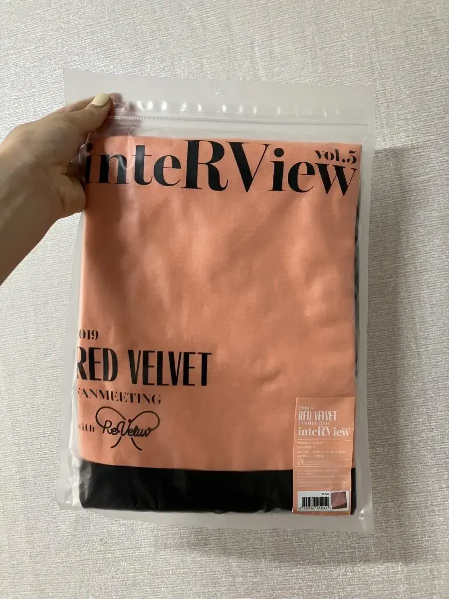 Red velvet T-shirt