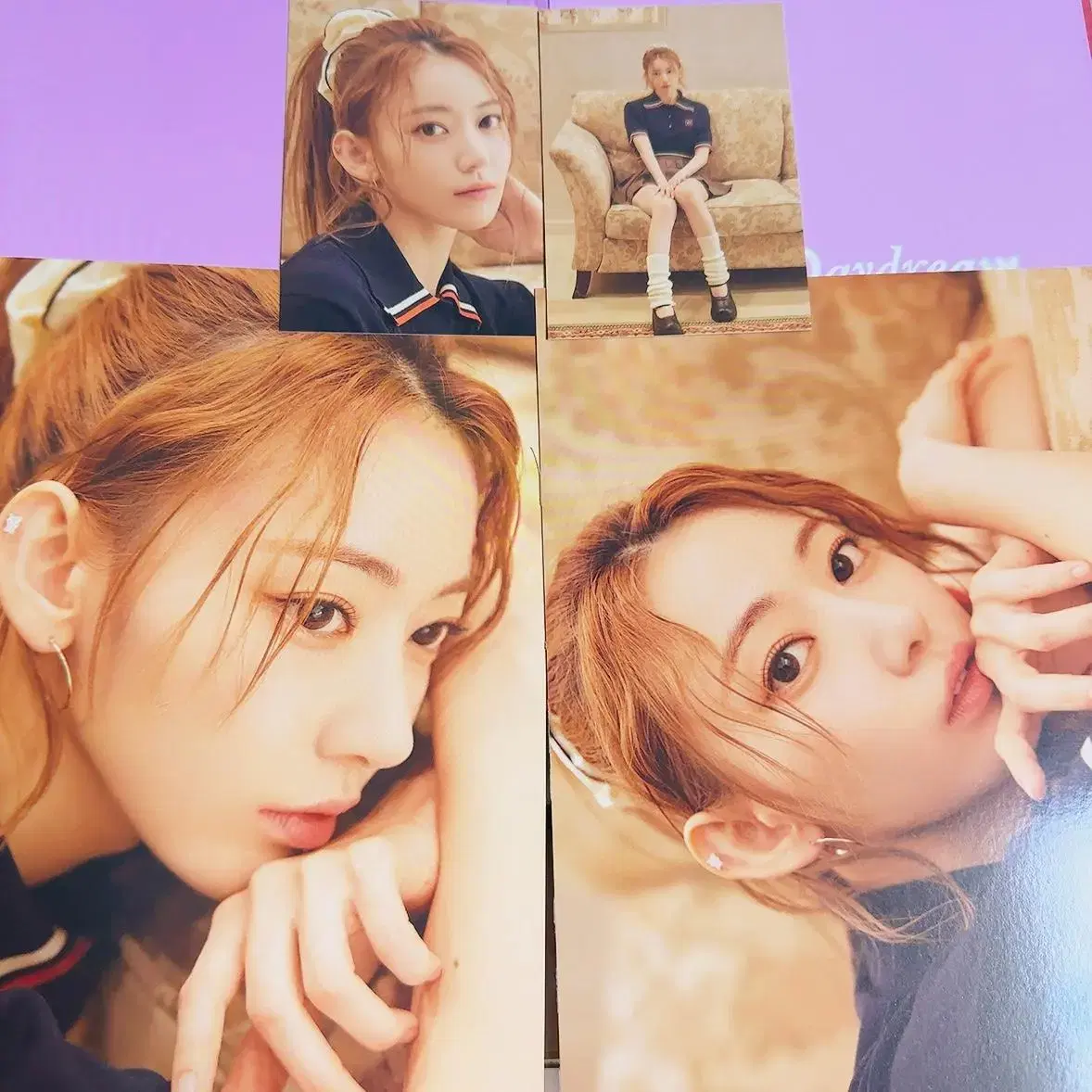 Le sserafim hybe insight Exhibitions photocard postcard buncheol Sakura