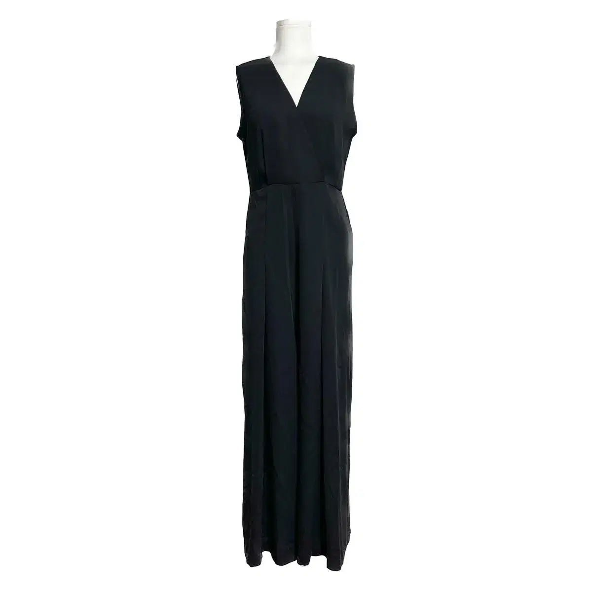 V-Neck Formal Jumpsuit Black Free