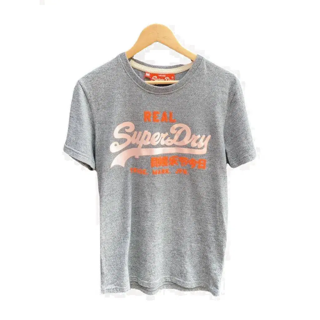 SUPERDRY Gray vahn short sleeve tee