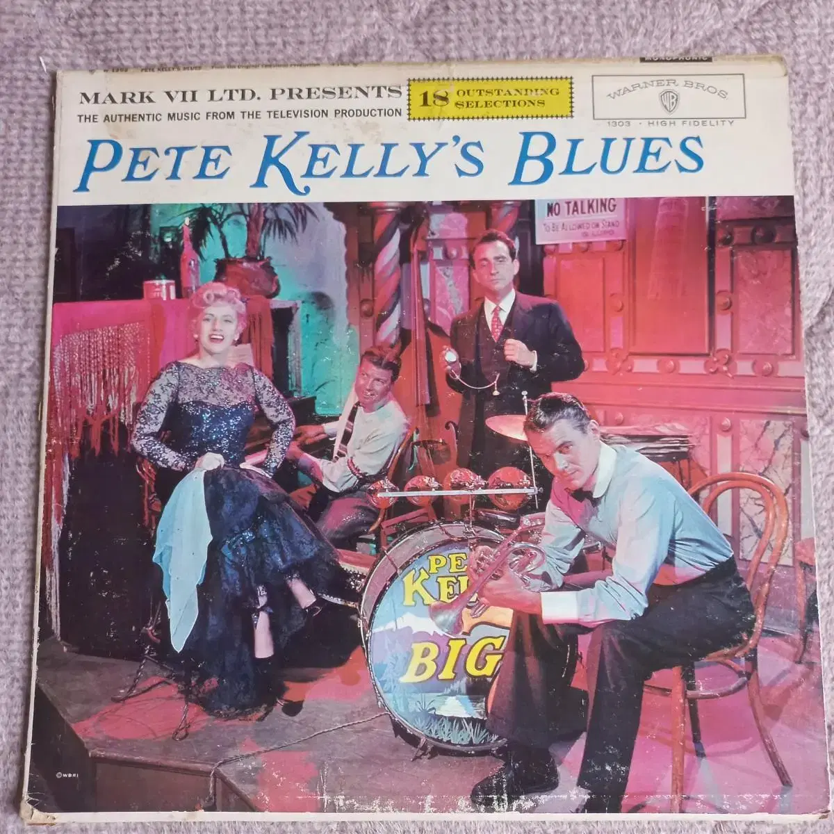 Lp중고 PETE KELLY'S BLUES 음반 판매합니다.