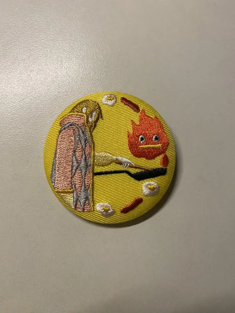 Ghibli Embroidered Brooch Howl