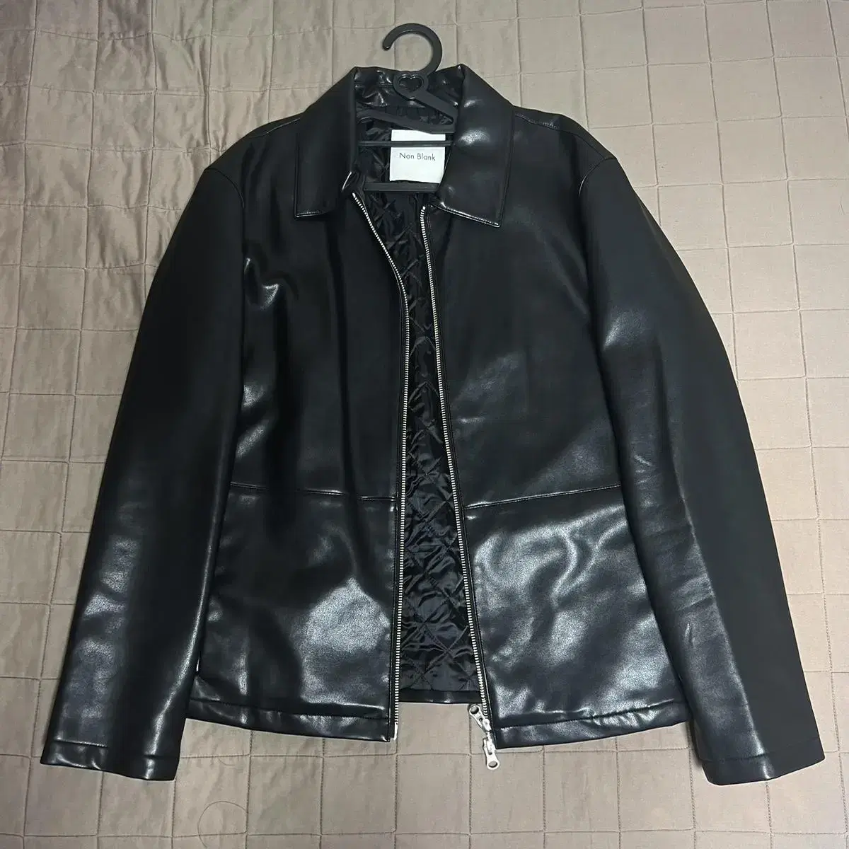 (Last Price) Nunblank Minimalist Leather Jacket Leather Bloomers