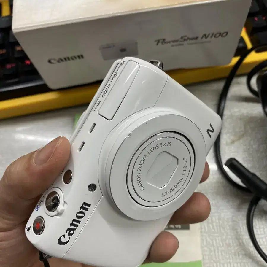 캐논파워샷N100 powershot CANON디카 카메라 플박스