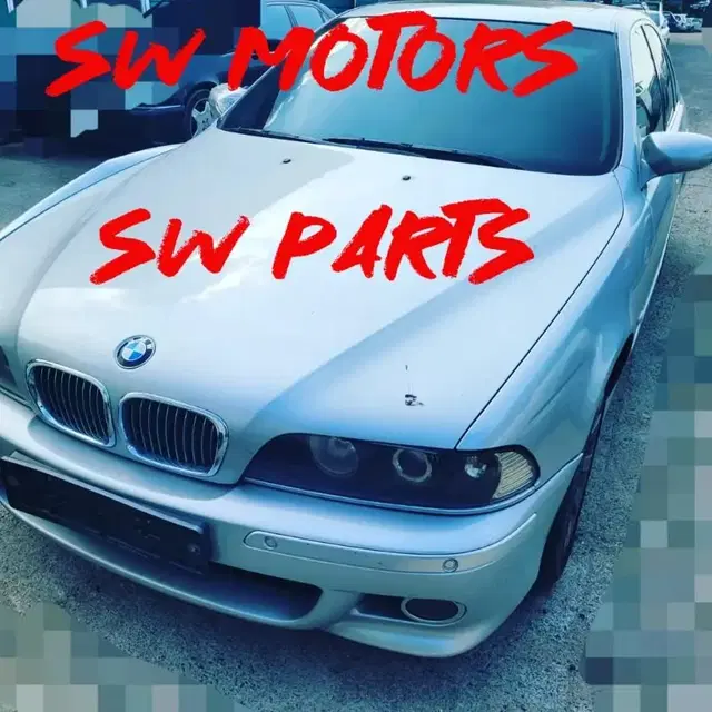 bmw e39 540i 입고 분해판매