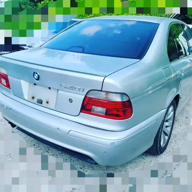 bmw e39 540i 입고 분해판매