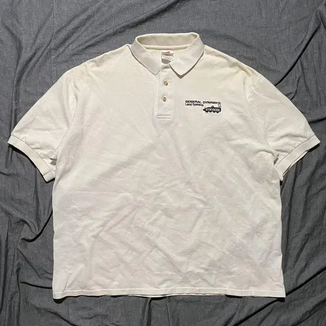 HANES Vintage Uniform Polo Shirts Sz XL