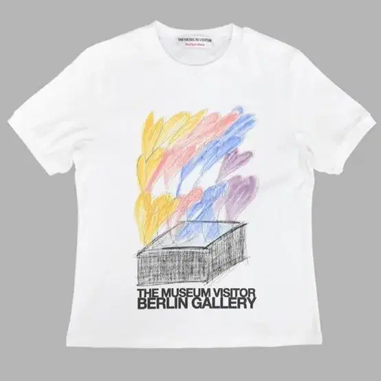 더뮤지엄비지터 BERLIN GALLERY T-SHIRTS (WHITE)