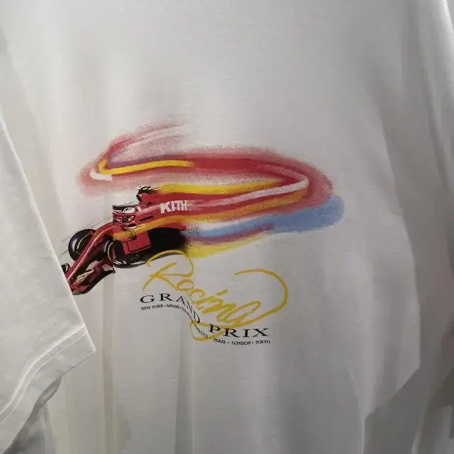 구매)Kith vintage racing tee s,m