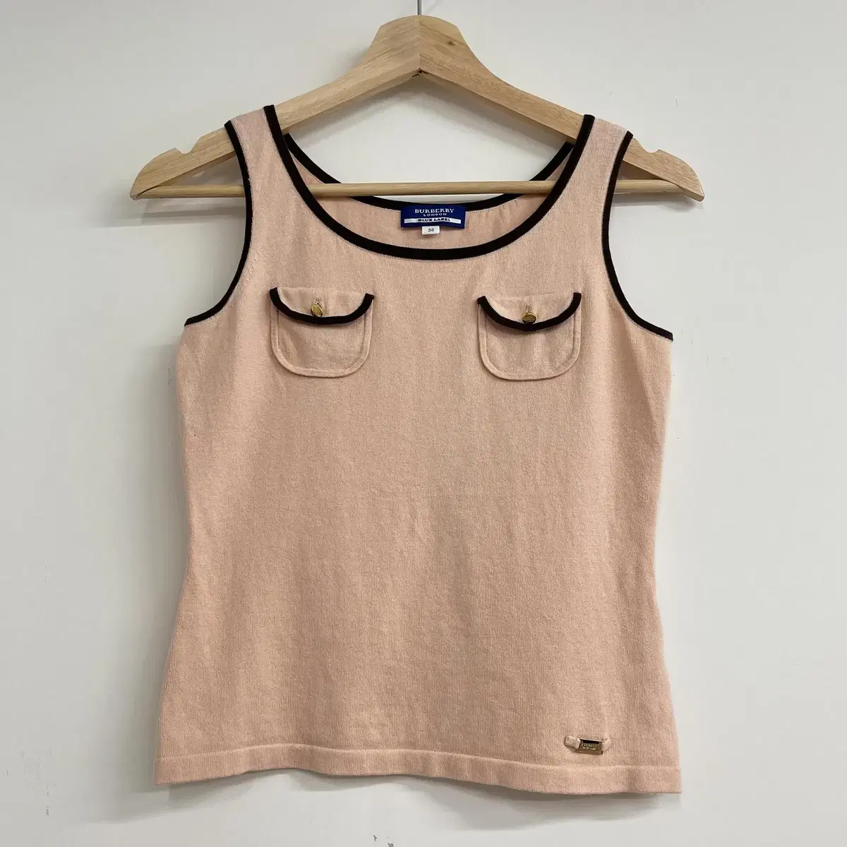 BURBERRY knit top ( BLUE LABEL )