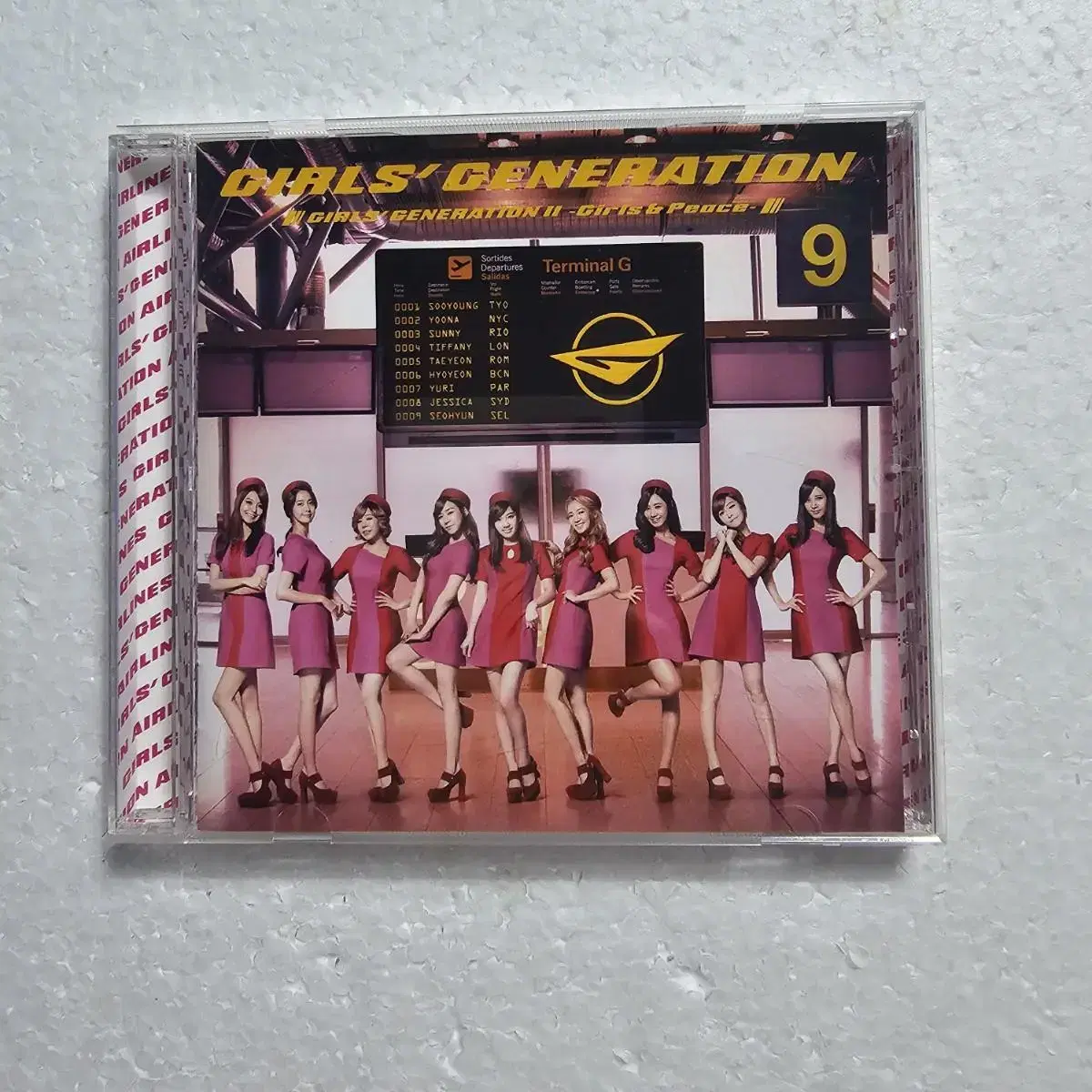 소녀시대 Girls & Peace 걸그룹 일본 CD 중고