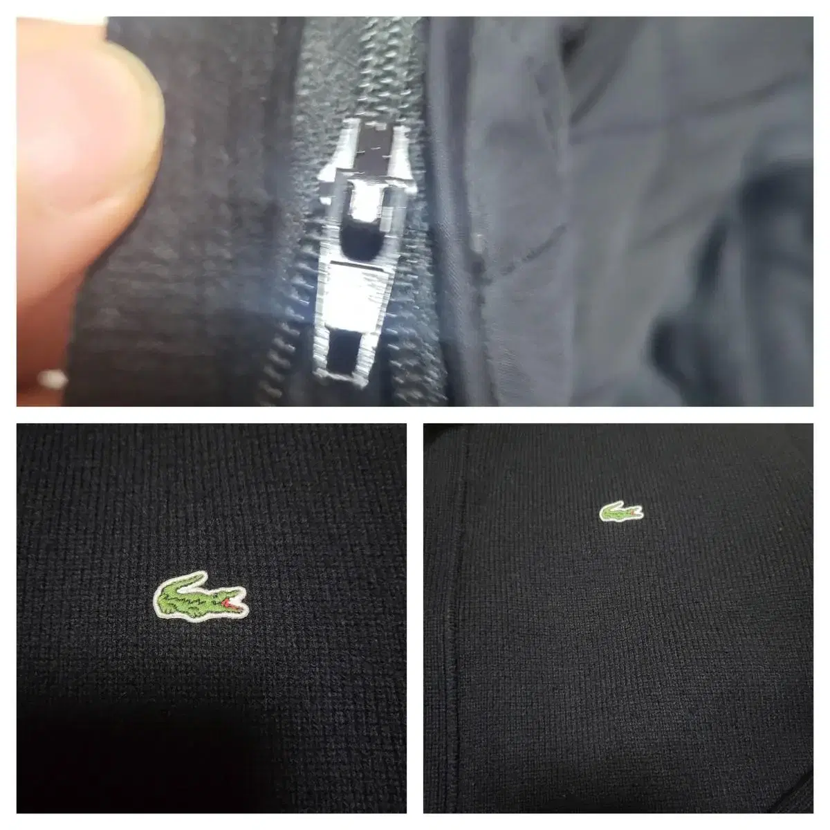 (L) lacoste 라코스테니트집업 라코스테자켓 라코스테패딩