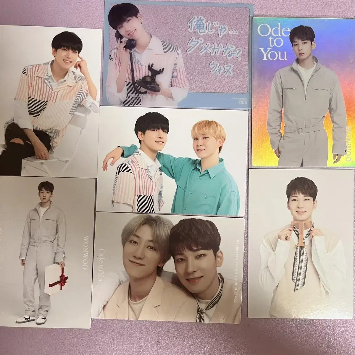 Seventeen wonwoo Japanese tc (bulk)