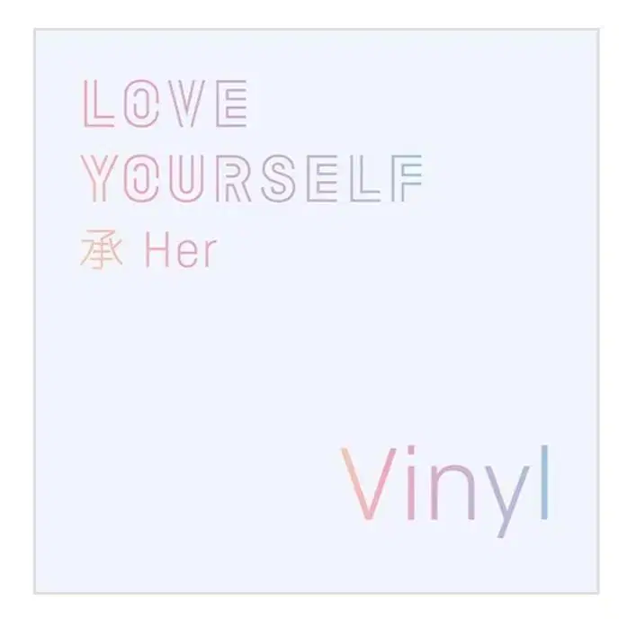 BTS bts LOVE YOURSELF Wins 'Her' LP unsealed