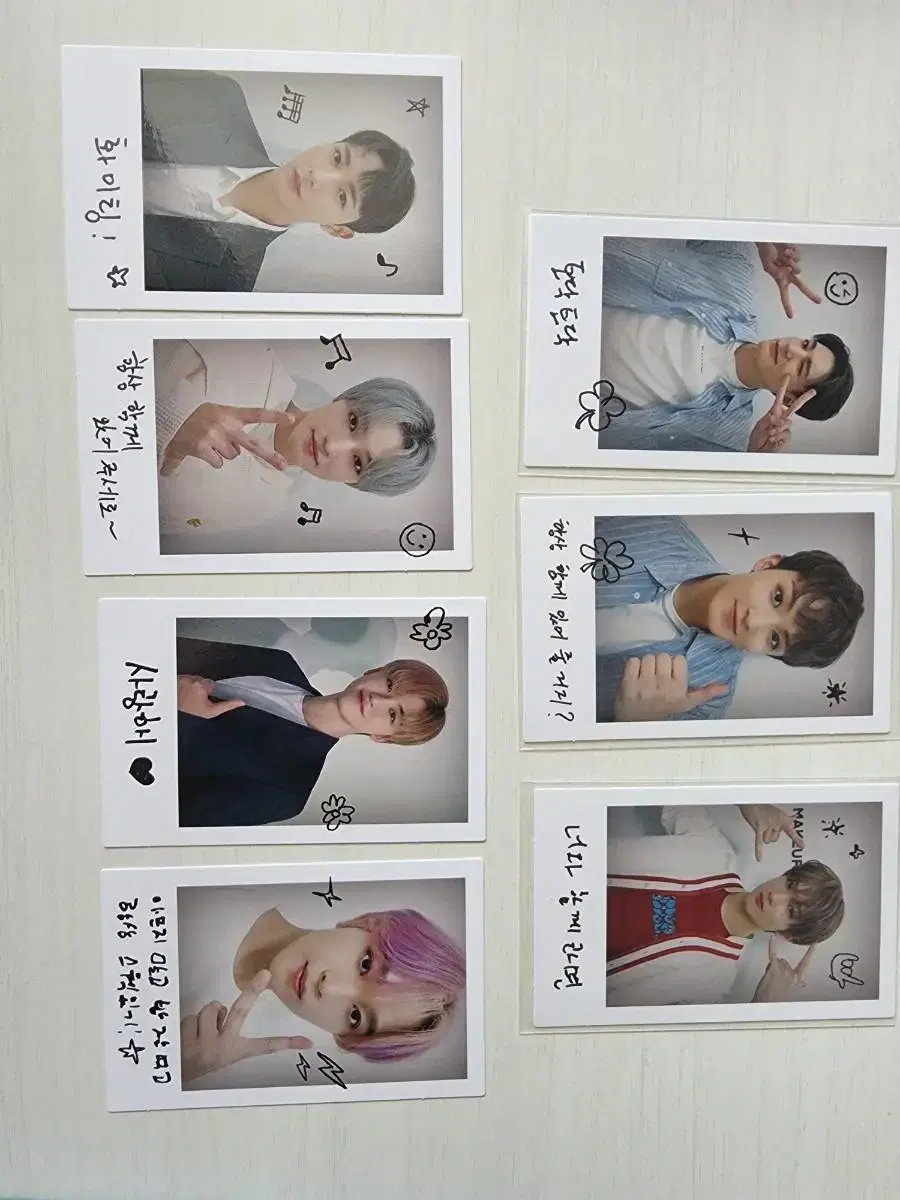 NCT Dreamvive polaroid Set A