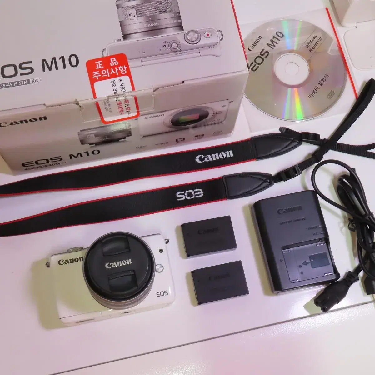 캐논 EOS m10 미러리스카메라