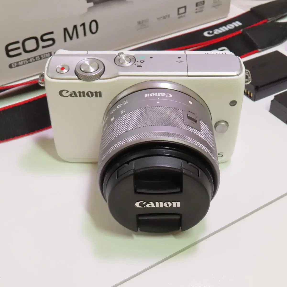 캐논 EOS m10 미러리스카메라