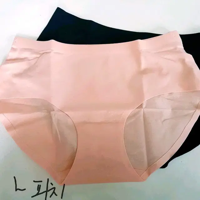 M /L 맬러무트 면95% 노라인 팬티-피치 베이지