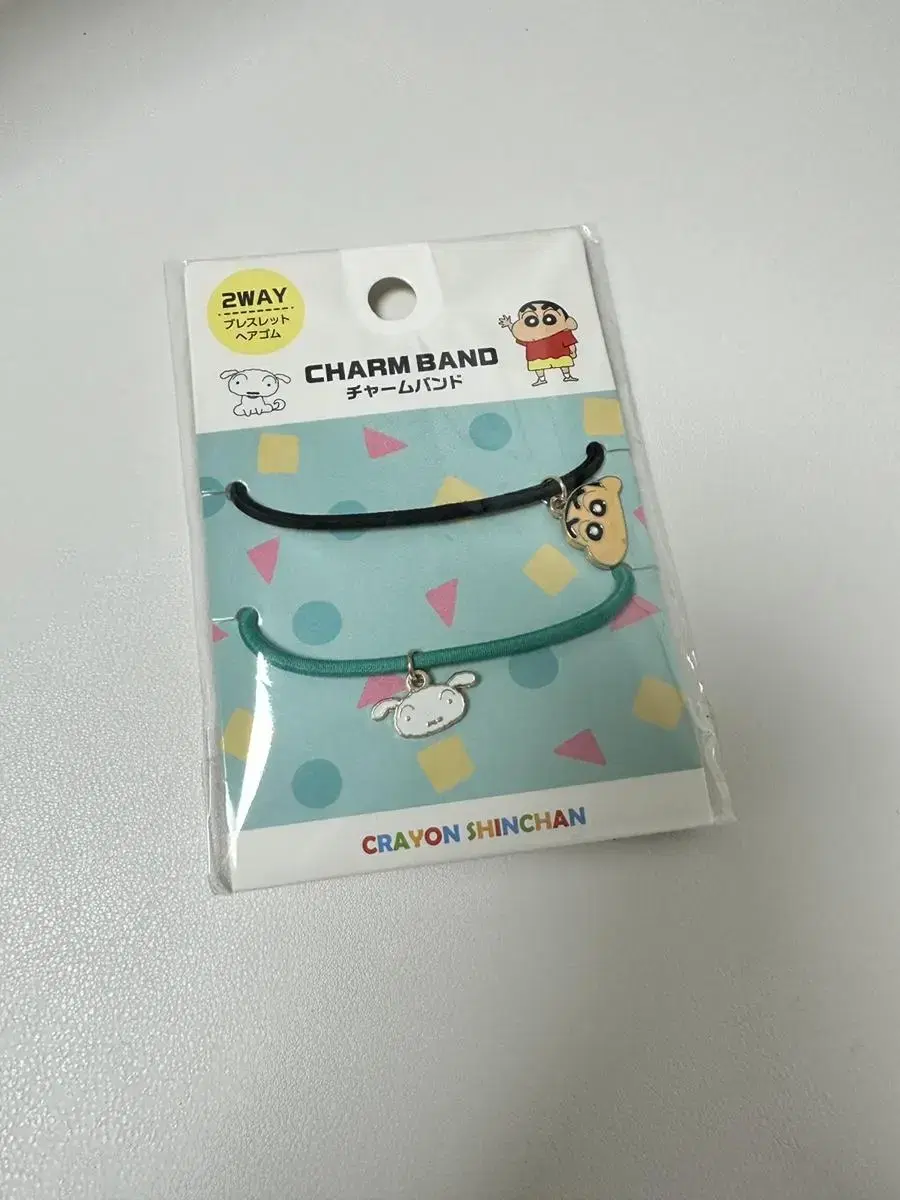 Sanri-Nippon Official Crayon Shin-chan Hair Ties 2P