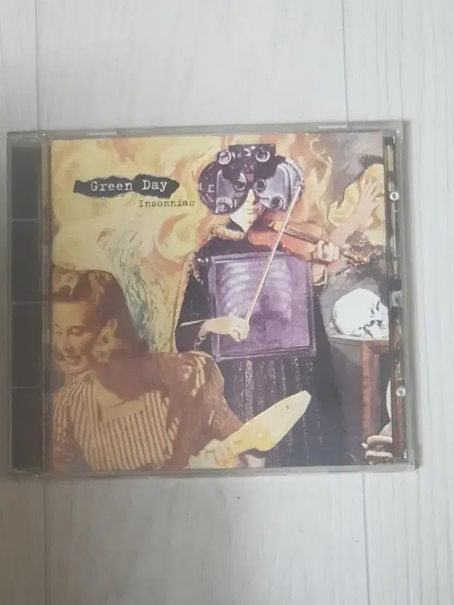 펑크록 그린데이 Green Day Insomniac 씨디 Rockcd