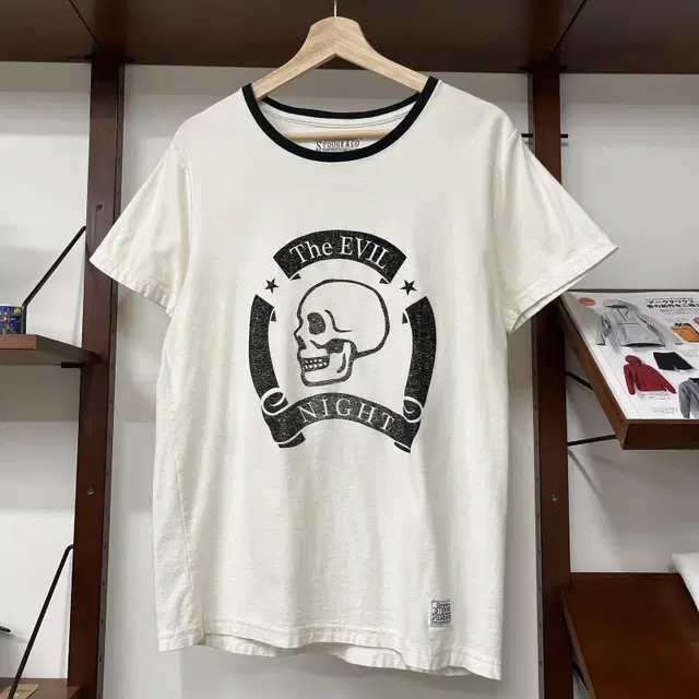 STOOGE & CO " skull " T-shirt